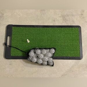 Tee-Off Turf Mat with Balls